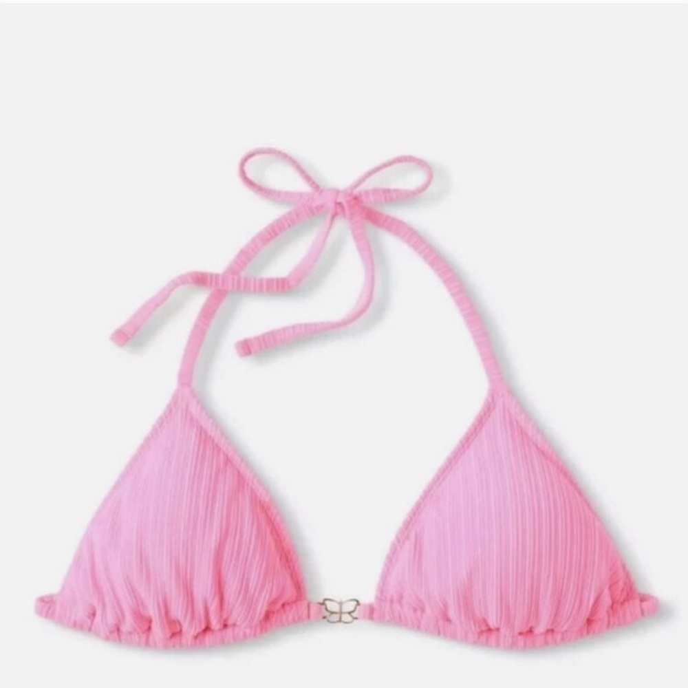 Pink Halter Bikini Set - Picture 4 of 10